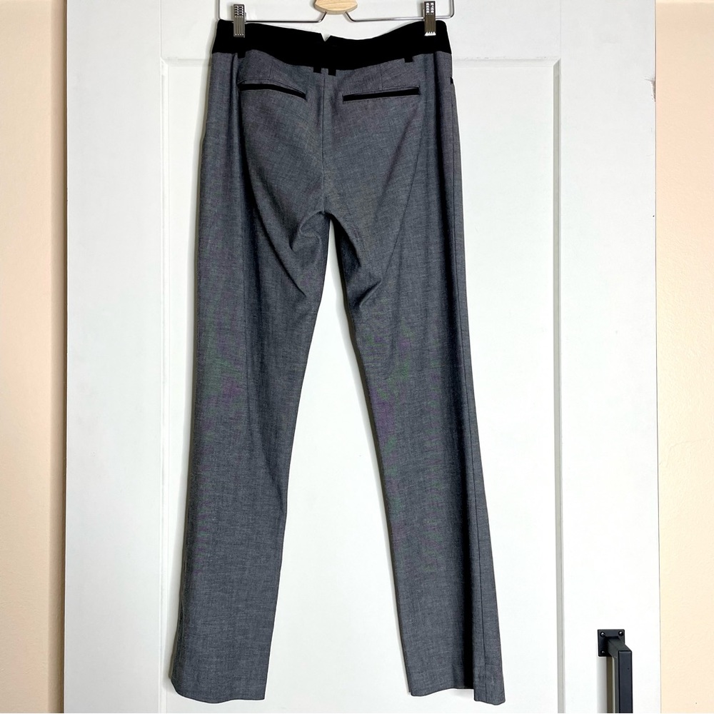 Express Columnist Pant Size 4, Gray And Black - image 2